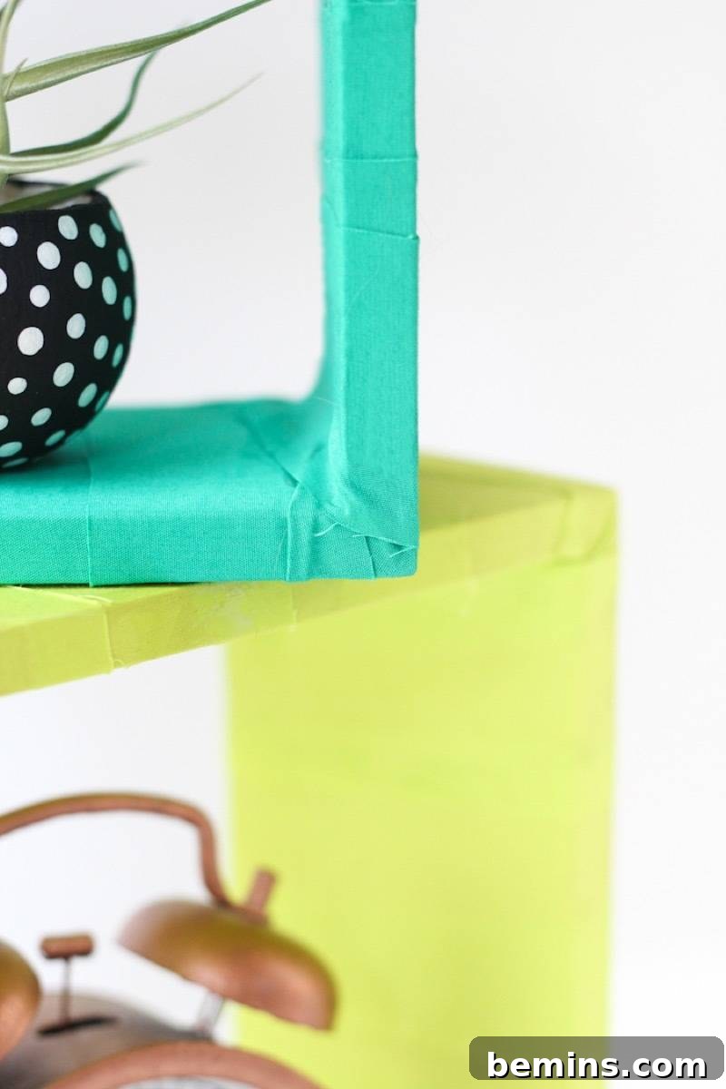 Fabric wrapped boxes