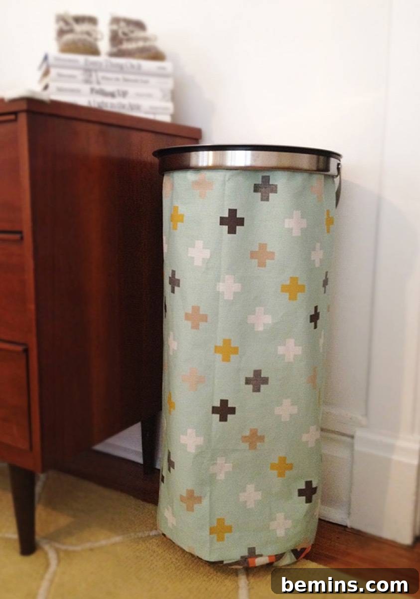 Custom laundry hamper