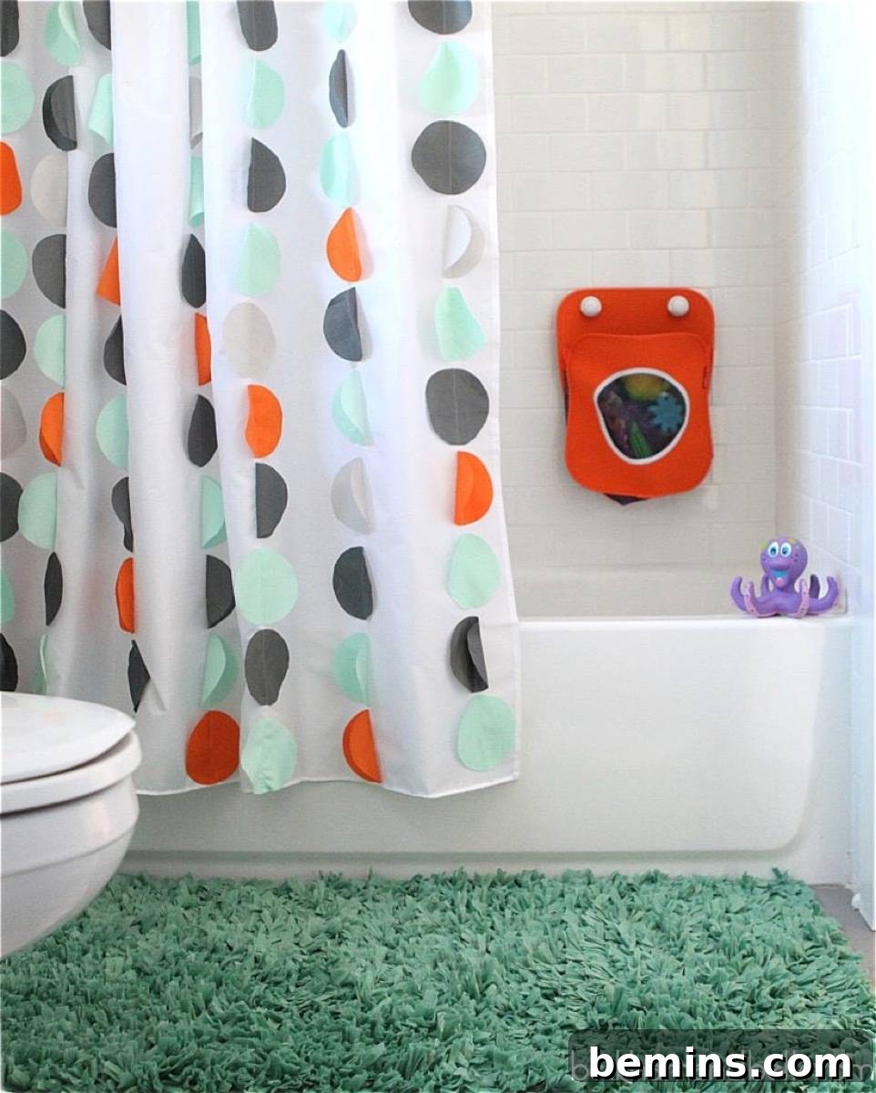 Dotted curtain