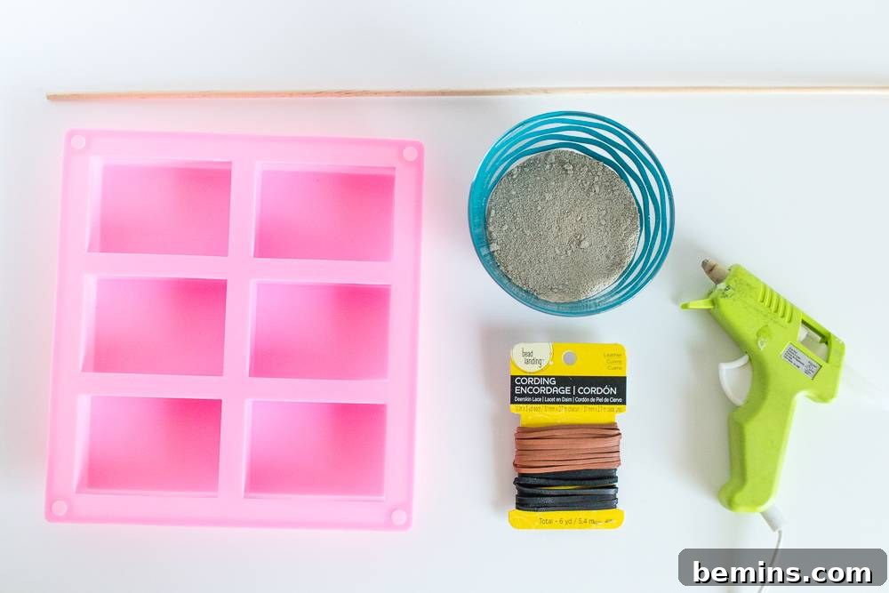 What you'll need to make this dangling earring organizer
