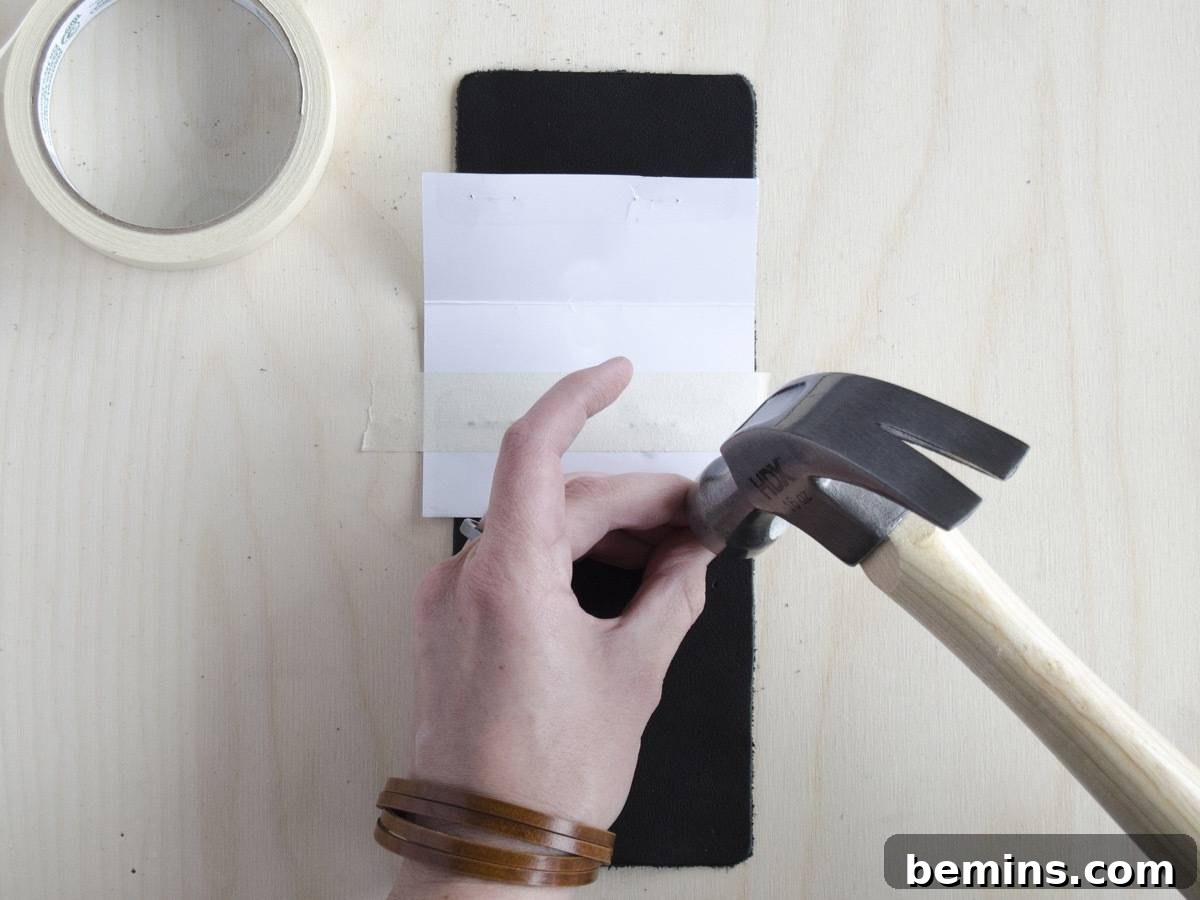 DIY Earring Organizer | Step 2