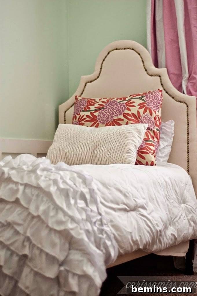 Twin Bed Headboard DIY