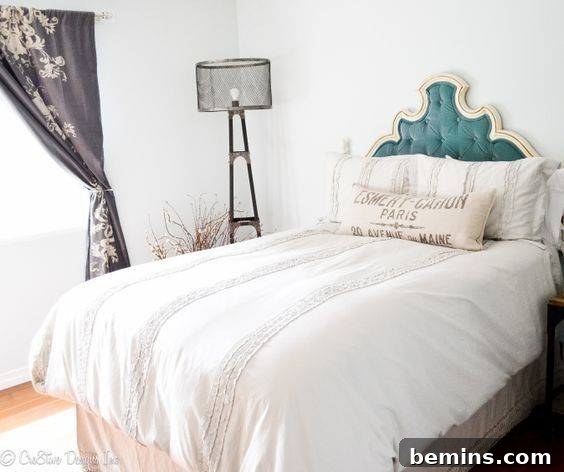 Tufted Wooden Headboard DIY