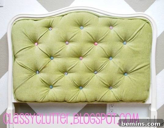 Colorful Headboard DIY