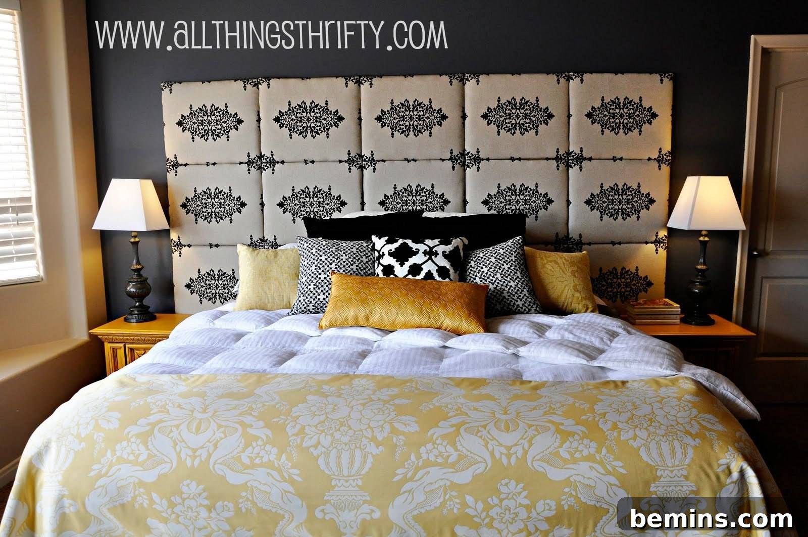 Rectangles Headboard DIY