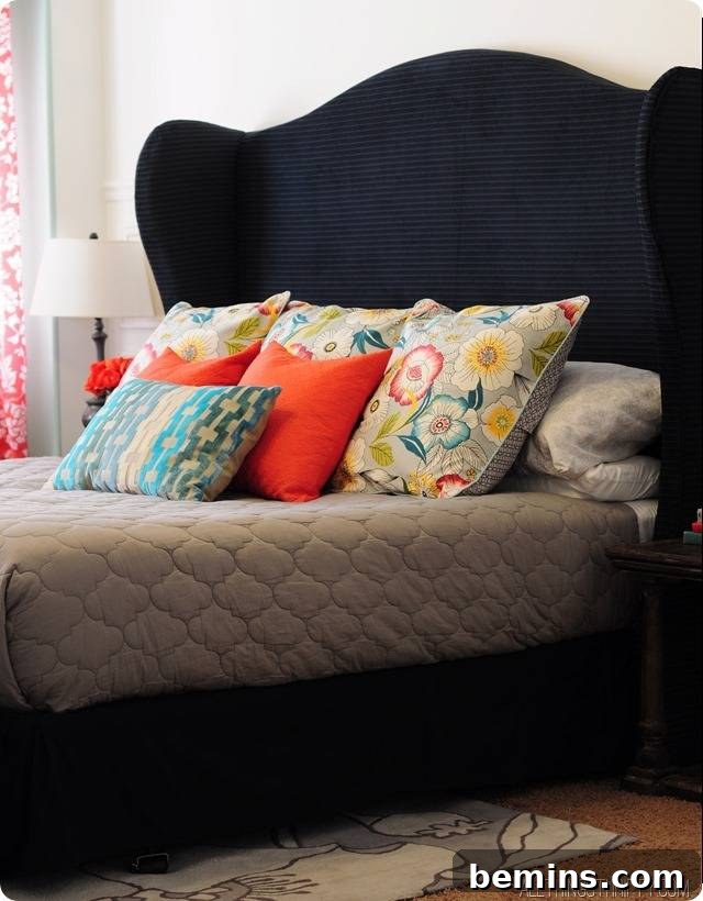 Wingback Headboard DIY