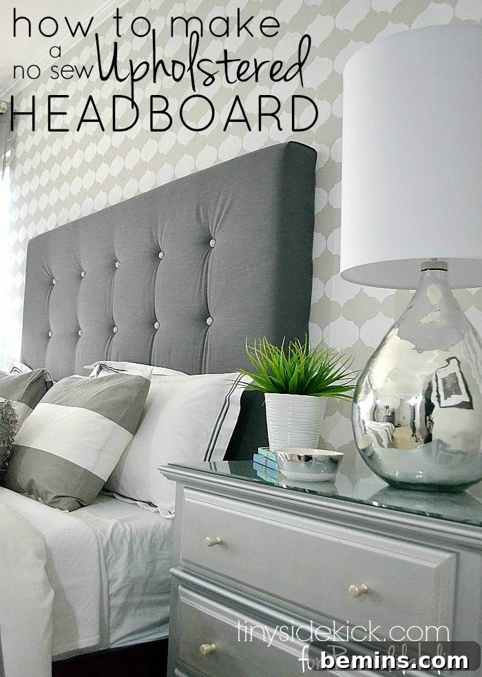 Basic Upholstered Headboard DIY