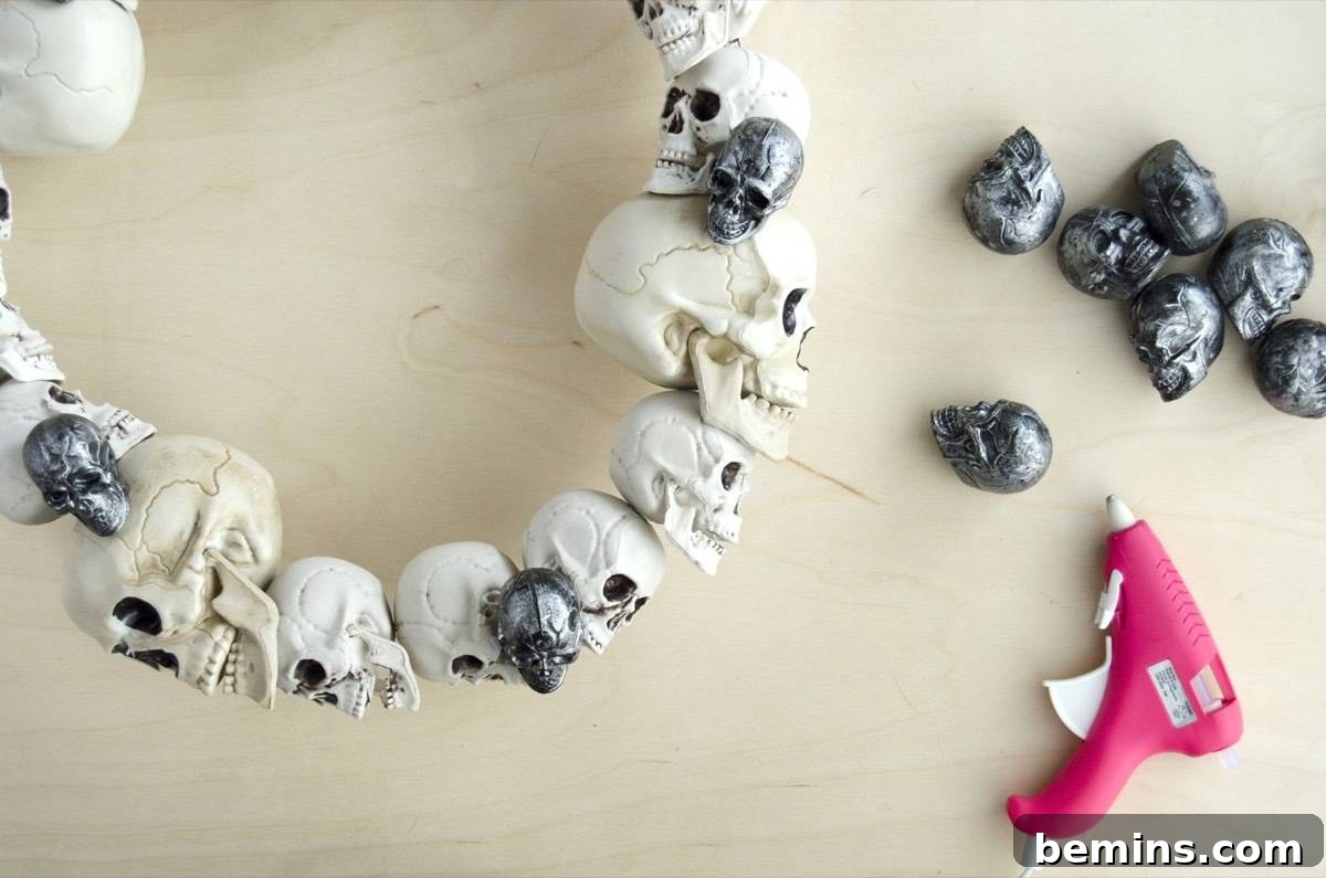Glam-o-Ween Decor: Step 3