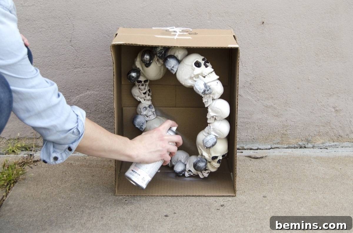 Glam-o-Ween Decor: Step 4