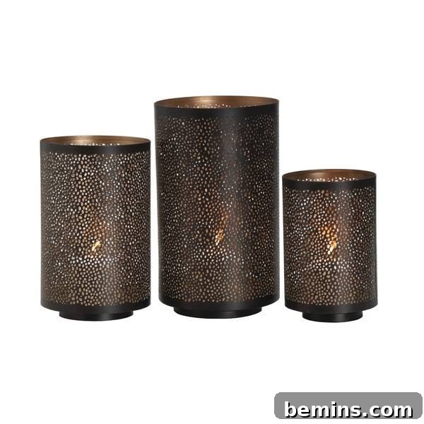 Studio Nova Luminaries: Inviting Glow for Your Patio or Porch