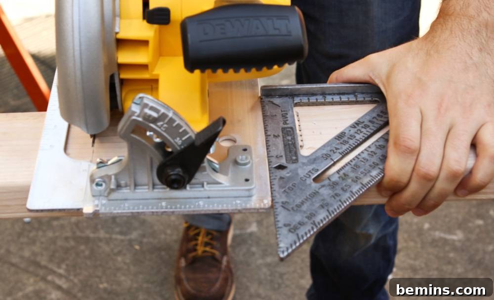 Power Tools 101: Mastering the Circular Saw Essential Circular Saw Skills for Every DIYer 11 How to Achieve a Straight Cut with a Circular Saw