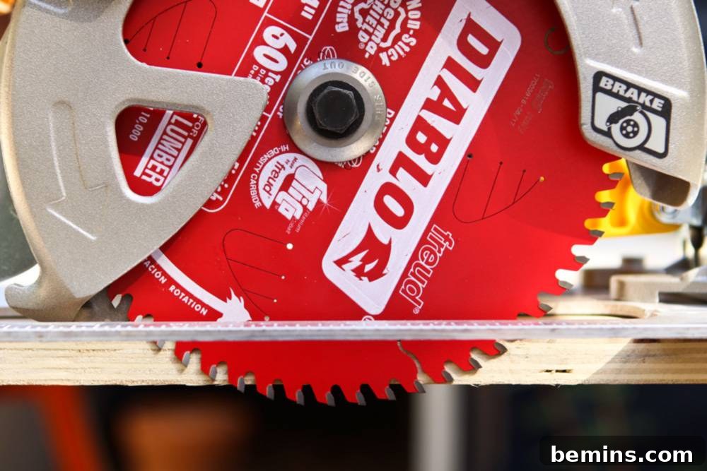 Power Tools 101: Mastering the Circular Saw Essential Circular Saw Skills for Every DIYer 10 Setting the Circular Saw Blade Height