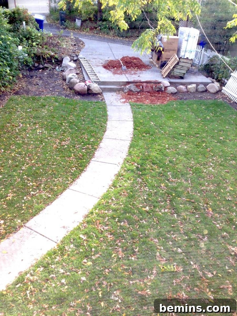Outdoor patio lounge area
