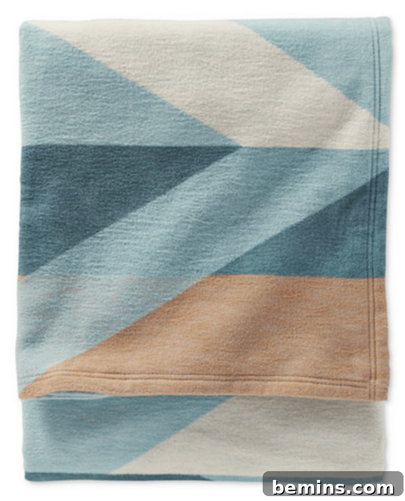 Chill Out in Style: The Ultimate Bedding Guide for Hot Sleepers 4 Pendleton Pima Canyon Organic Cotton Jacquard Queen Blanket