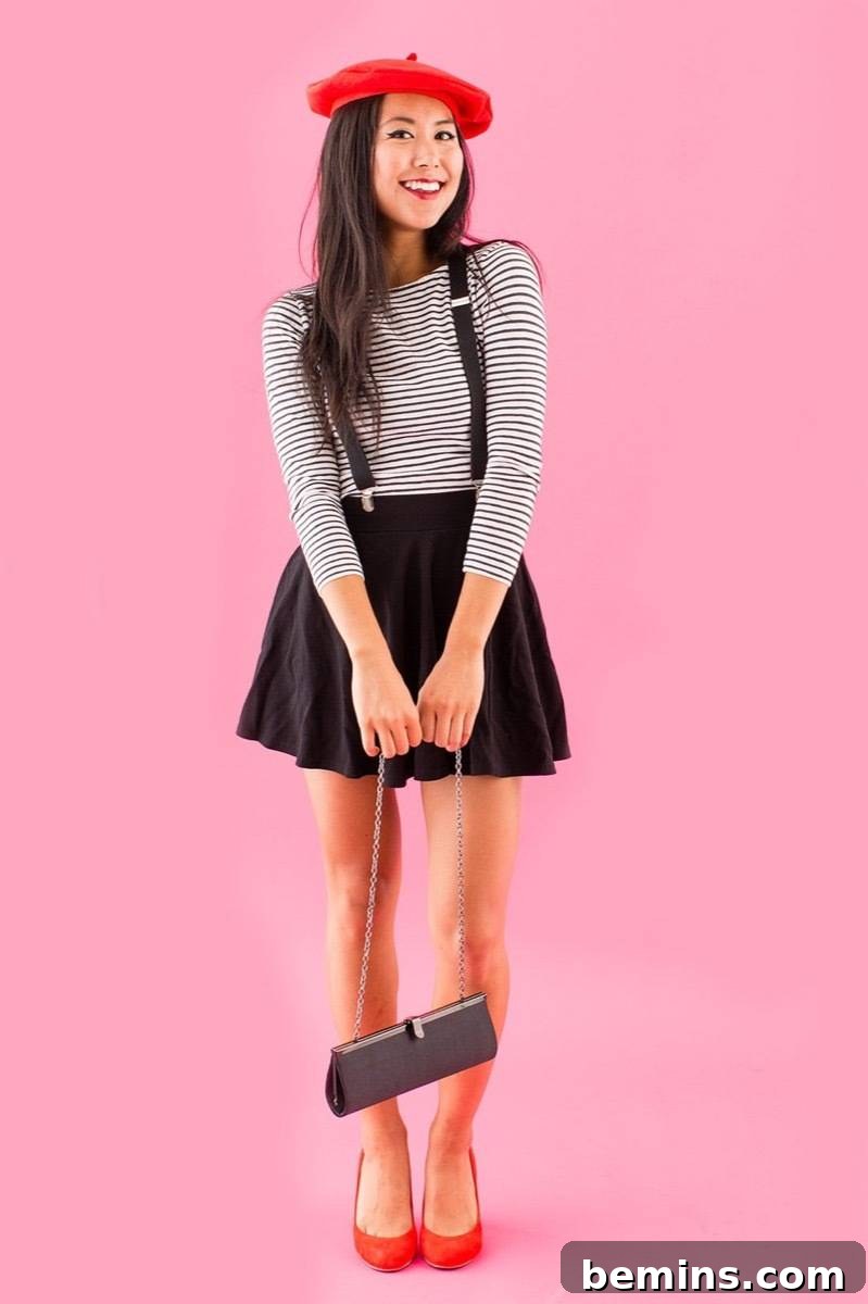 Stereotypical French Woman Costume