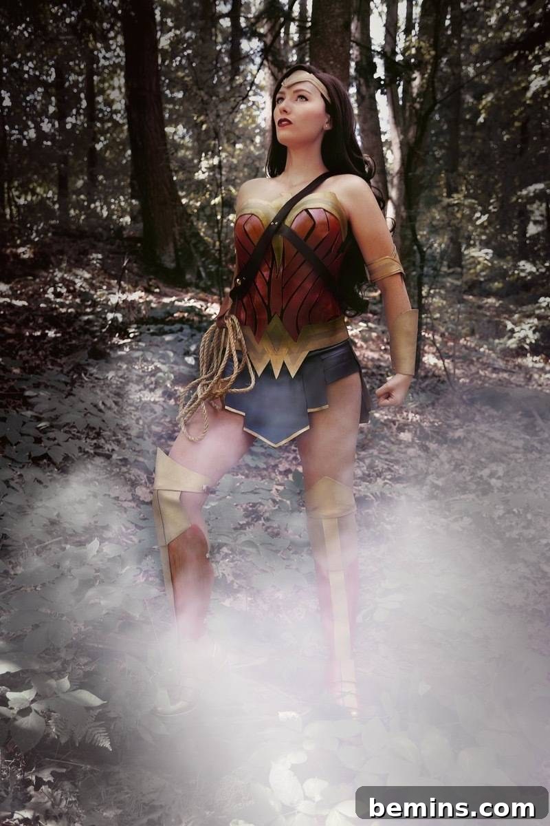 DIY Wonder Woman Halloween Costume