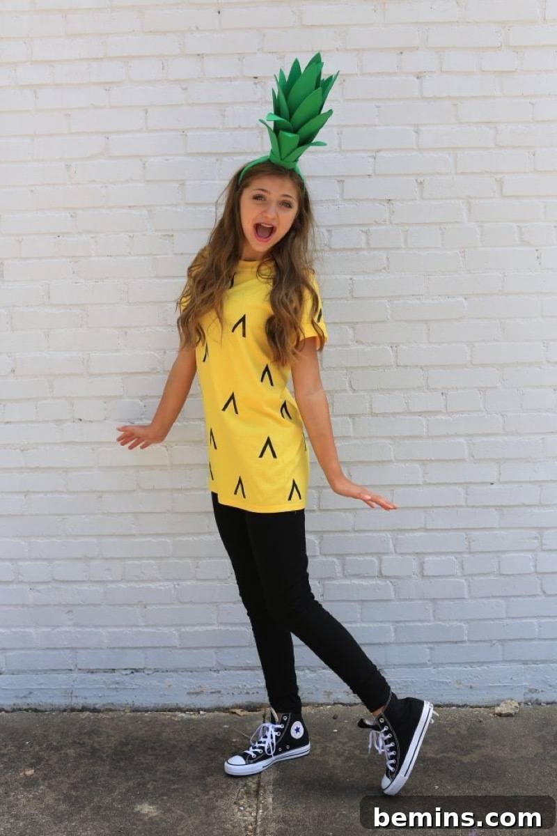 Pineapple Halloween Costume