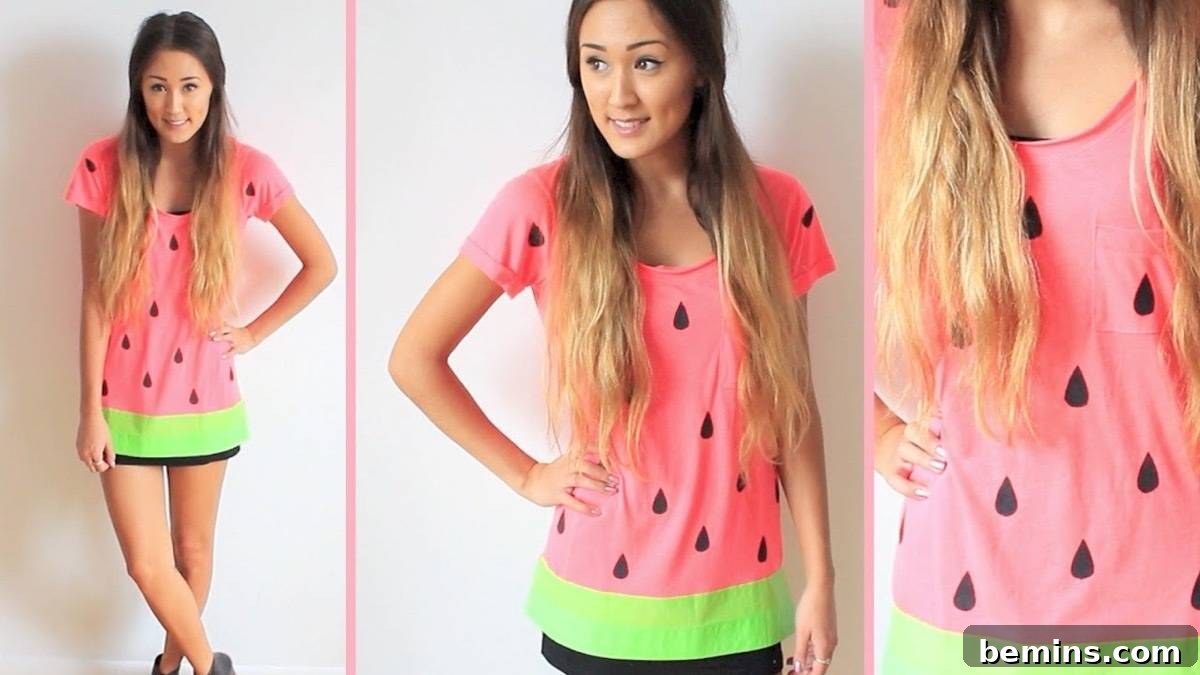 Watermelon Slice Halloween Costume