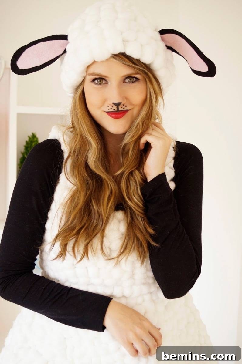 Adorable Lamb Costume