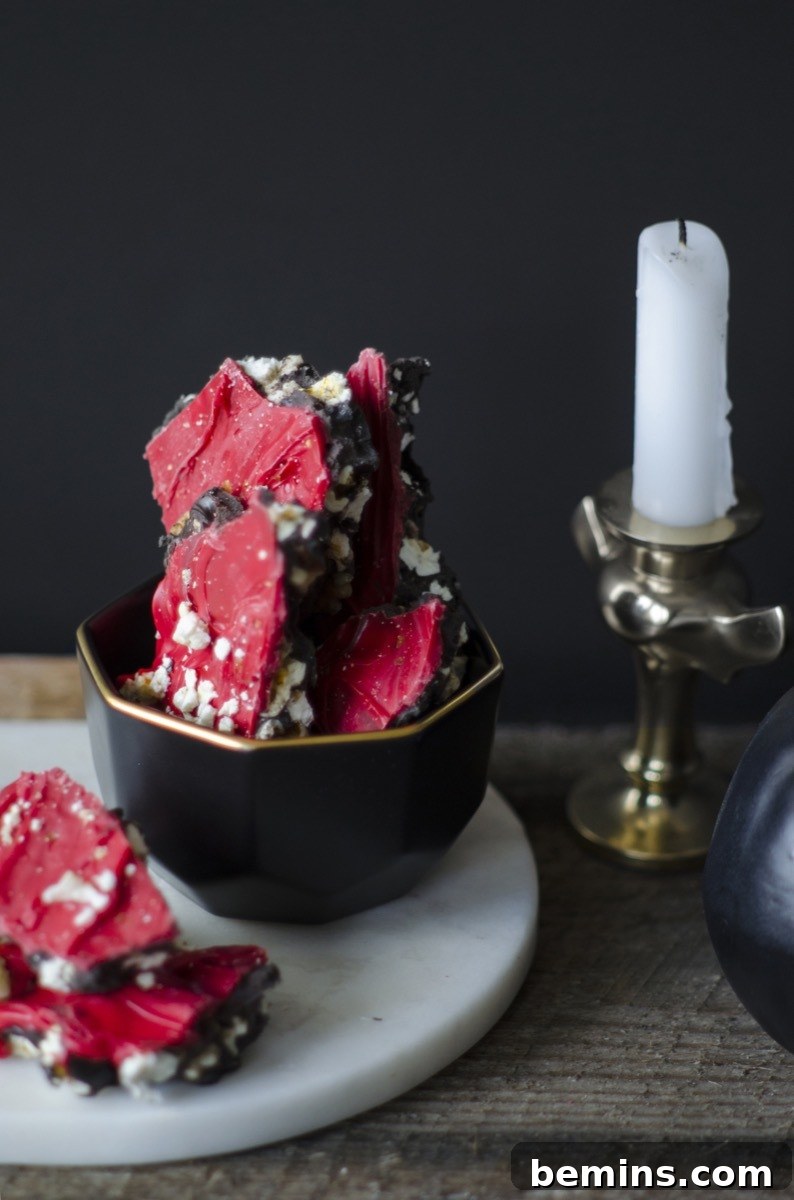 Bloody Good Halloween Bark Recipe | Sweet Enough to Die For