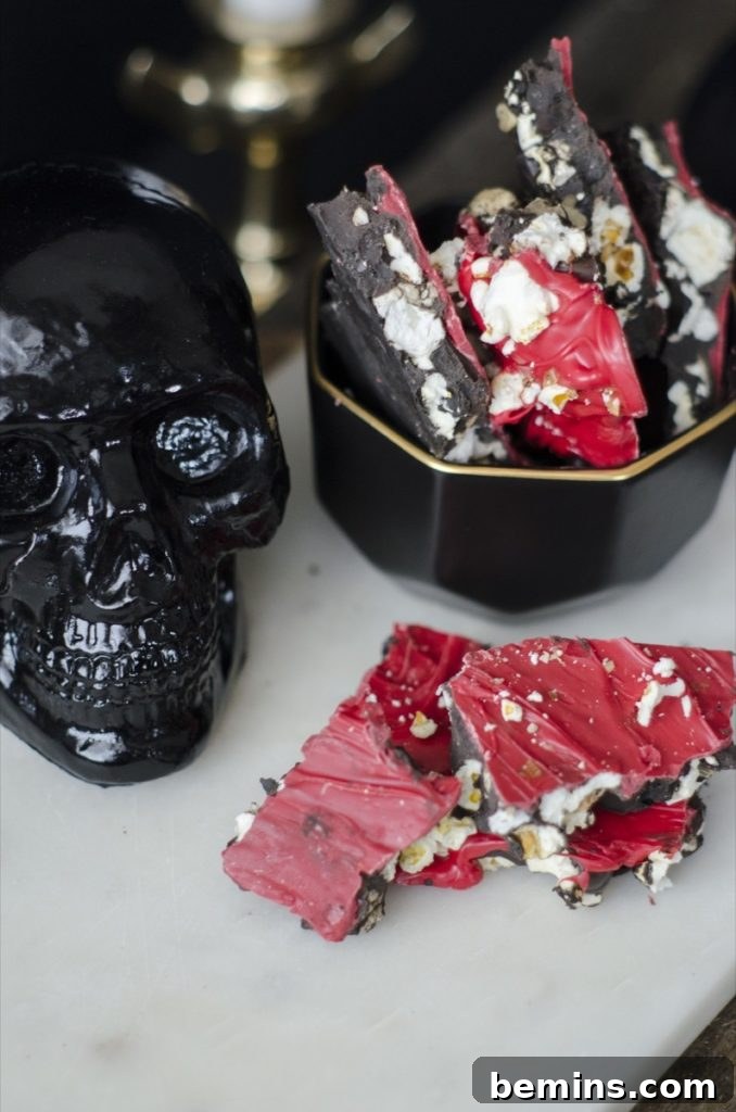 Devilishly delicious Halloween bark recipe