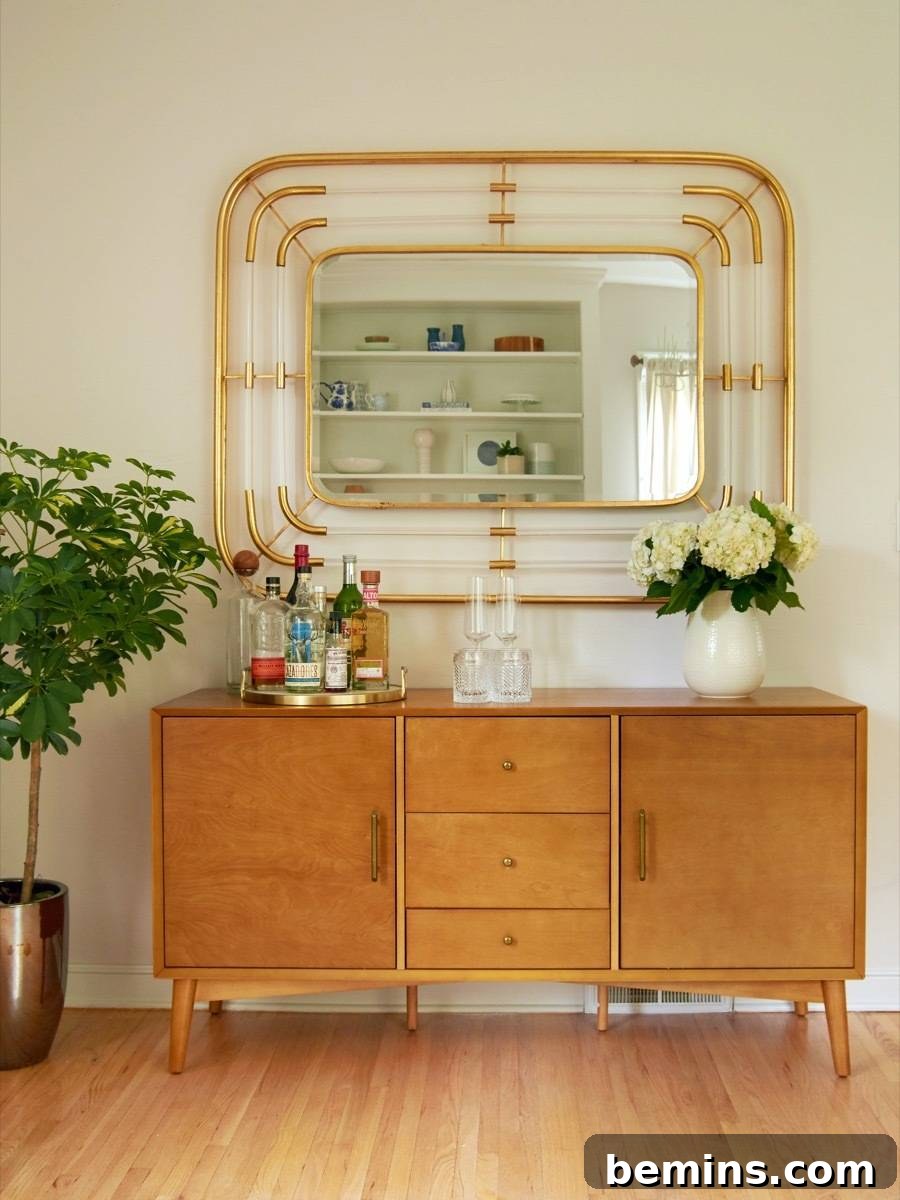 Credenza and Bar