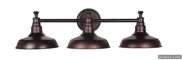 Design House Coffee Bronze Vanity Light