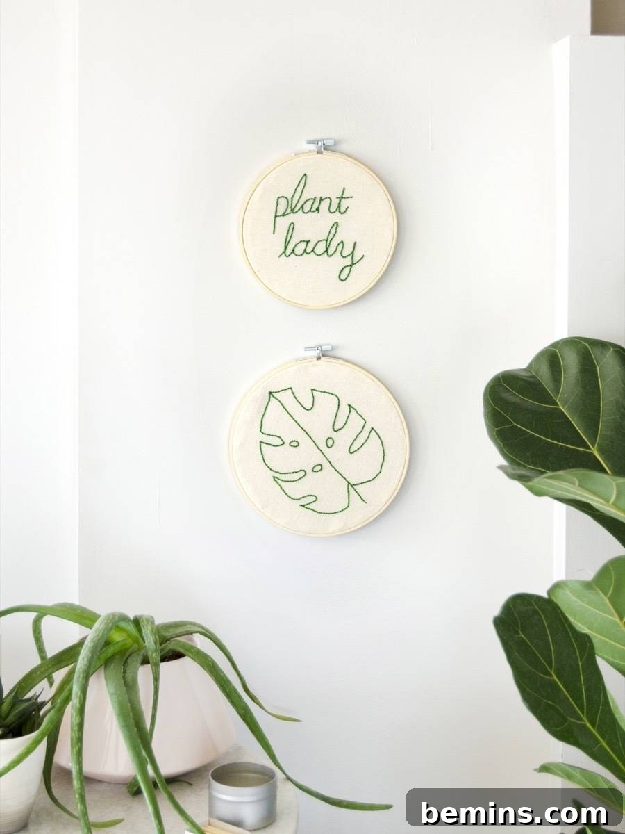 DIY Gifts You Should Start Working on Right Now for Christmas: Embroidery projects