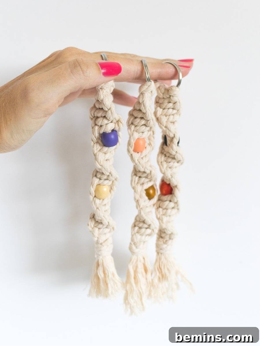 DIY Gifts You Should Start Working on Right Now for Christmas: Knot-tying projects