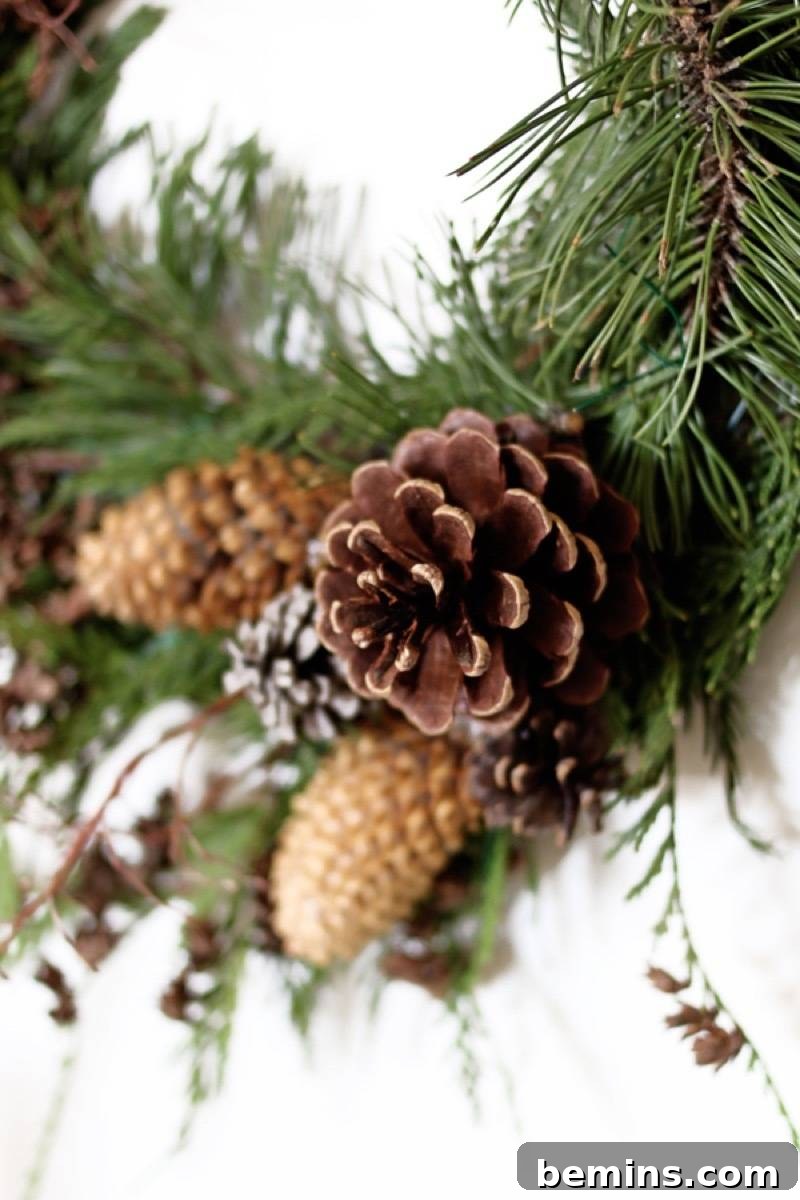 Foraged wreath