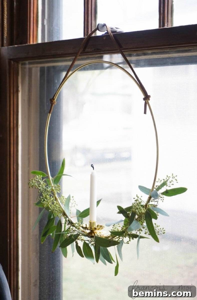 Candle wreath