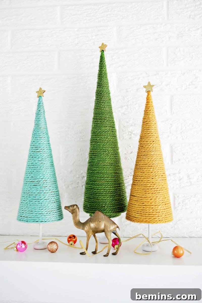 Yarn trees