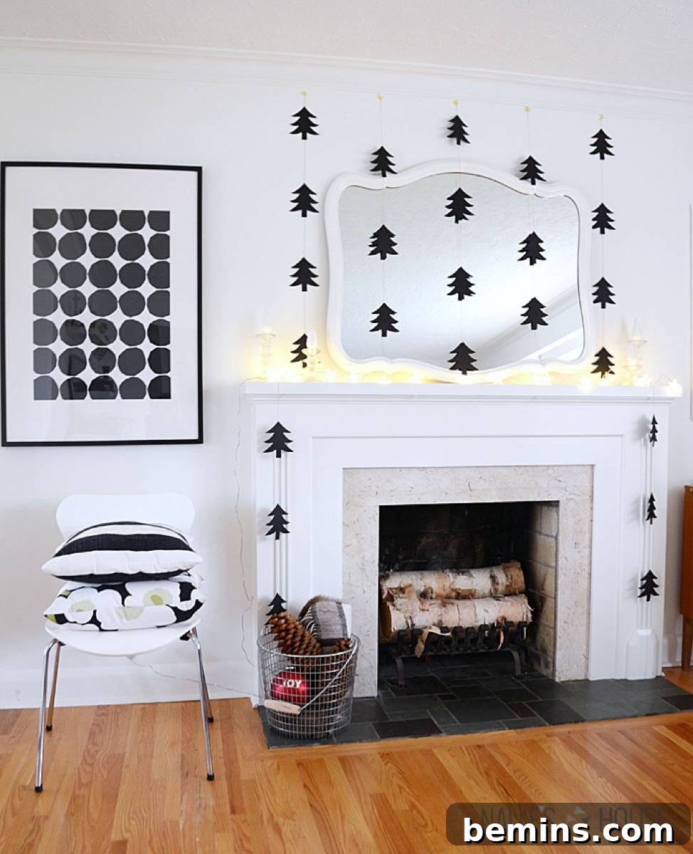Minimal Scandinavian Garland