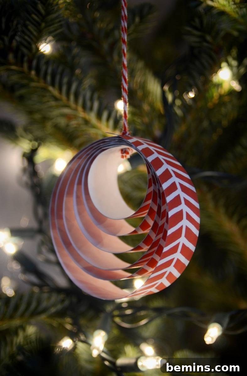 Printed Paper Ornament