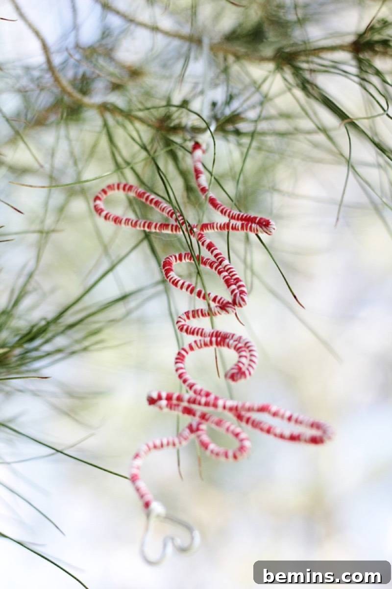 Wire Wrapped Letter Ornament