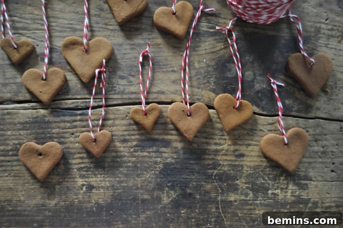 Cinnamon applesauce hearts
