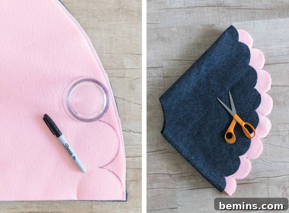 Artistic shot of fabric and scissors, representing the creative process of crafting