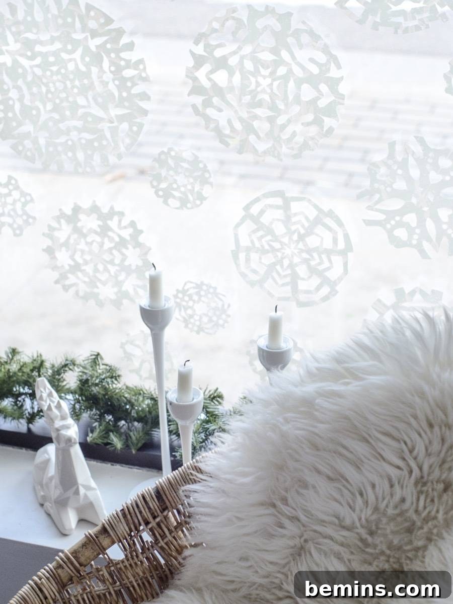 These aren't your regular paper snowflakes - these are cool snowflakes
