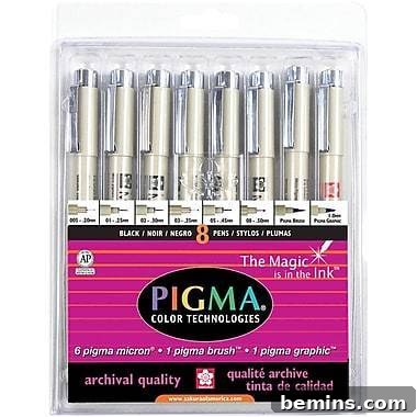 Pigma Pen Set