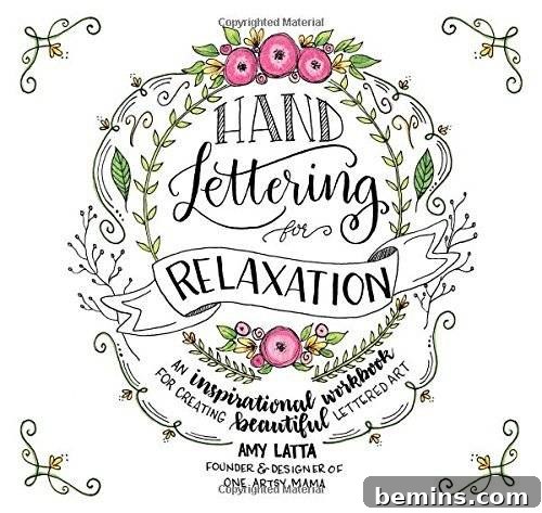 Hand Lettering For Relaxation