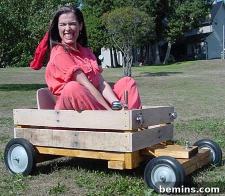 Craft Timeless Joy: Free Wood Toy Plans 11 Wooden go-cart