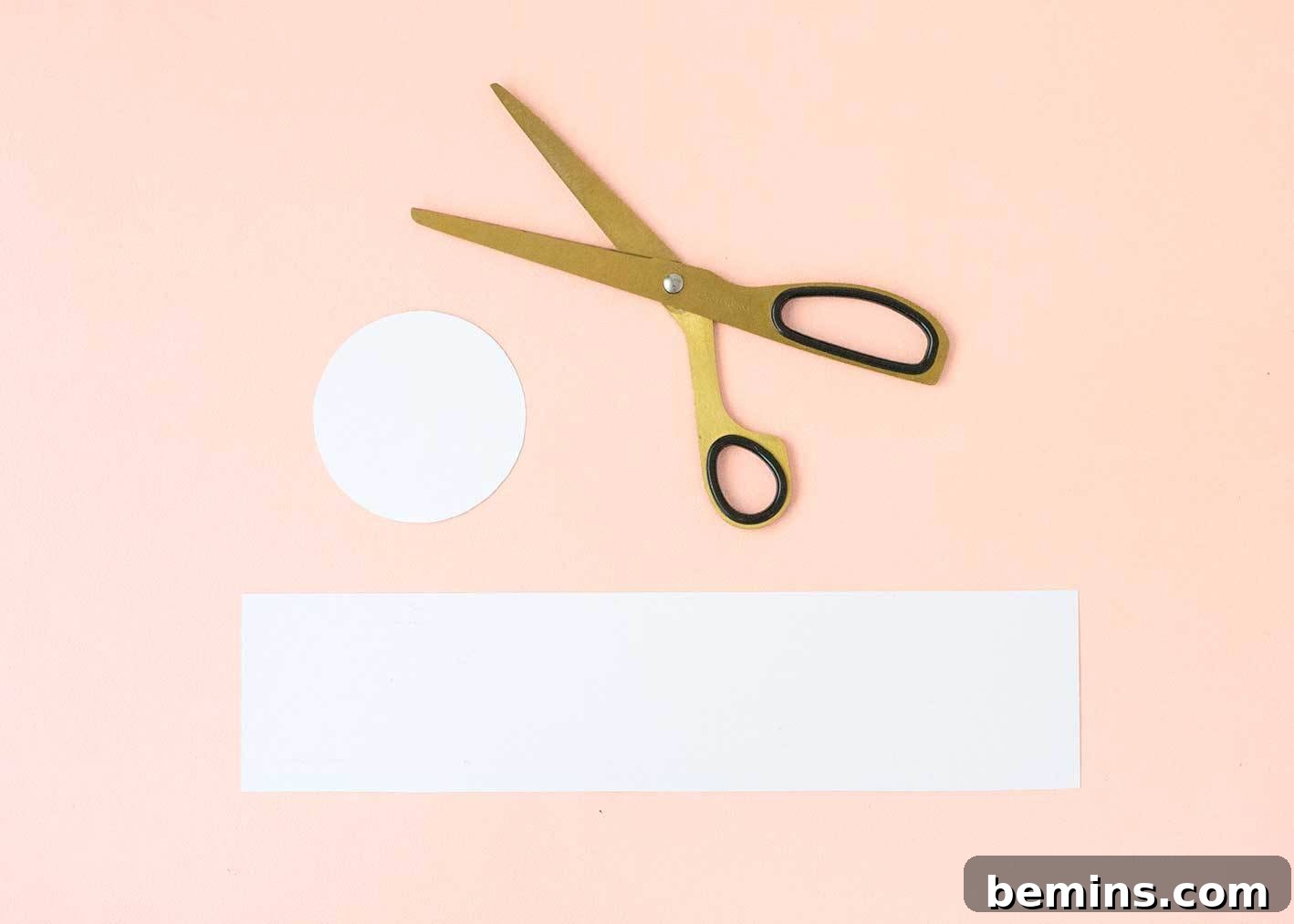 Bauble Piñata Step 10 - Cut Cardboard Strip