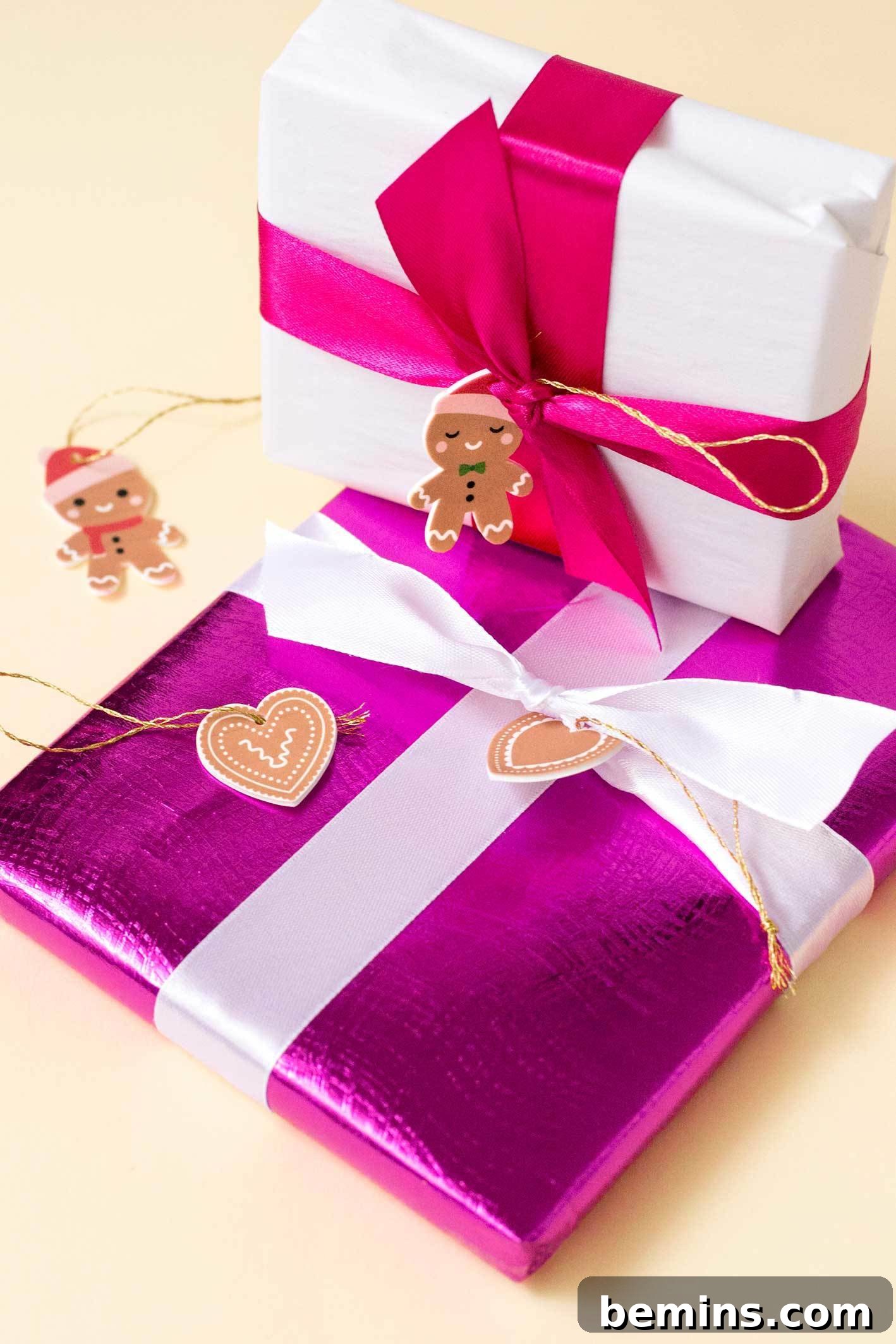 Handmade gingerbread Christmas ornaments
