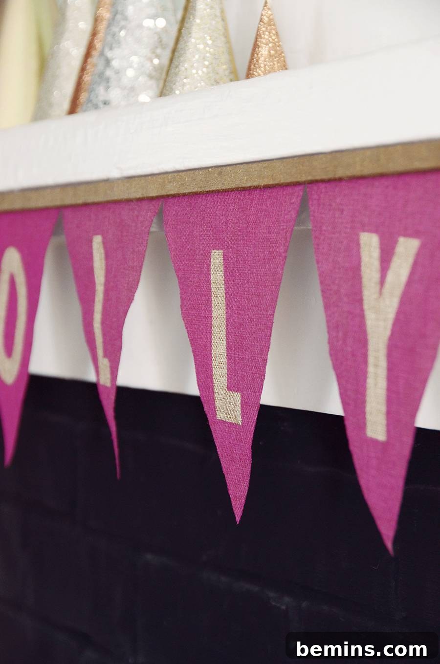 Express Yourself with DIY Fabric Banners 12 Easy DIY Fabric Message Banner