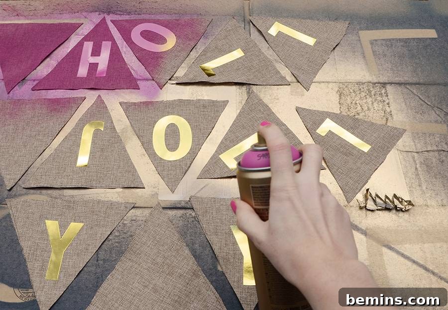 Express Yourself with DIY Fabric Banners 7 Easy DIY Fabric Message Banner