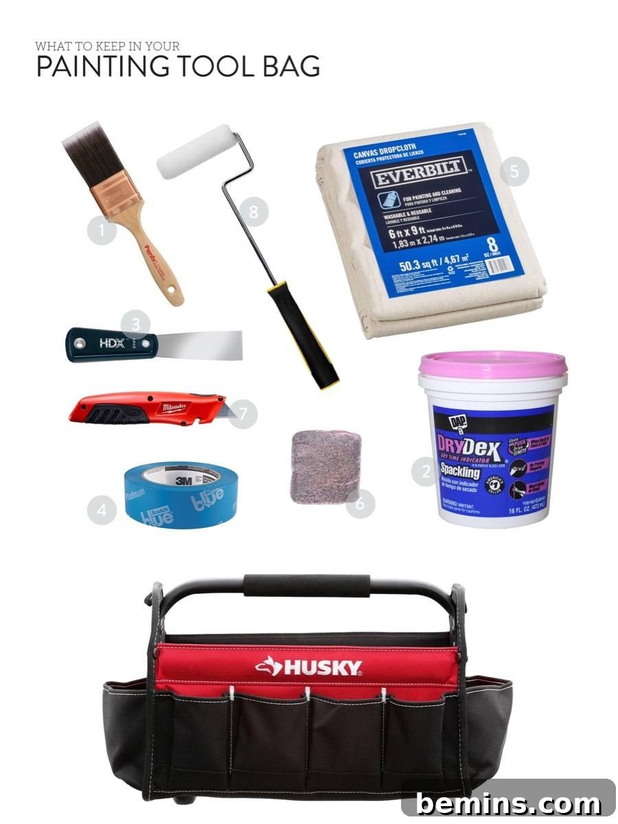 The Painting & Patching Tool Bag: Achieve Professional-Looking Results
