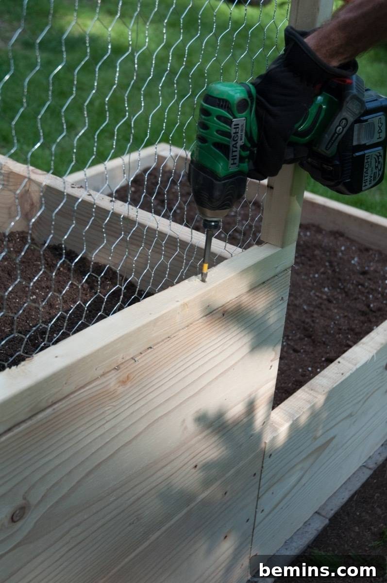 Completed Fence Panel