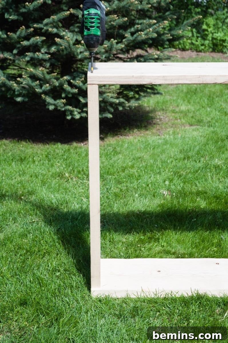 Completing the Small Planter Box