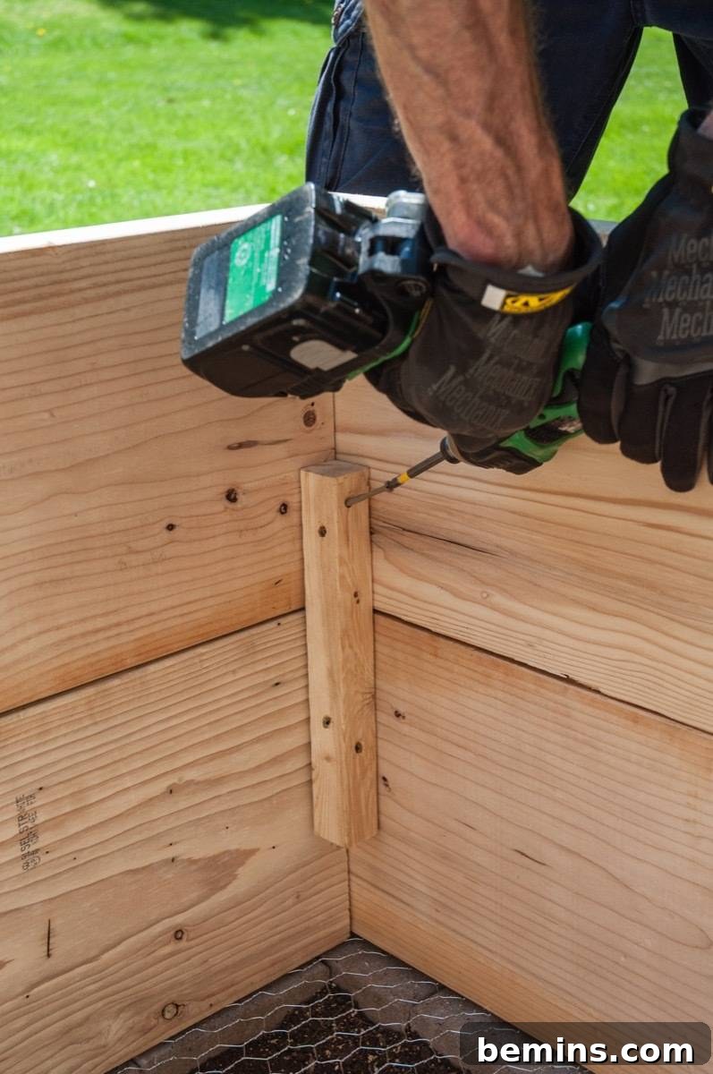 Securing the Planters Together