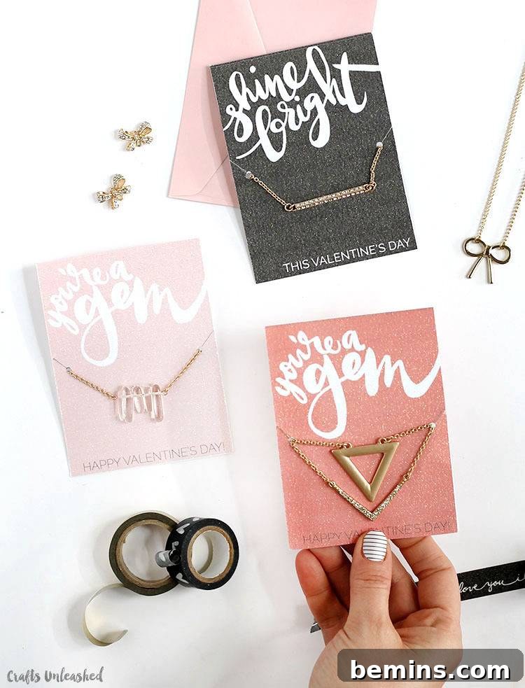 Beyond the Box: 25 Heartfelt Valentines Your Loved One Will Cherish 21 Person is holding a valentine gift card.